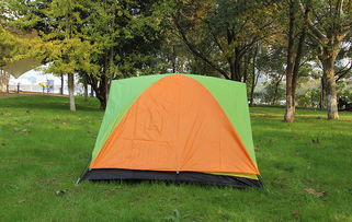 洋湖轩榭 经典3-4人双层防紫外线休闲露营帐篷 舒适与实用的完美结合